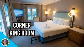 Disney's Beach Club Resort Corner King Room Tour!