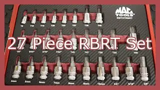 Mac Tool Haul #7: 27 Piece RBRT Set (Torx, SAE Hex, and Metric Hex PN SMT27RBRT)