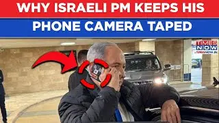 Israel PM Keeps Phone Camera Taped- What's Behind Special Red Sticker? Viral Social Media Pics Show