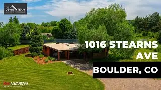 Just Listed for sale: 1016 Stearns Ave., Boulder
