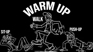 Immersive Interactive Full Body Cardio Warm Up Animation No Equipment ORIGINAL Workout