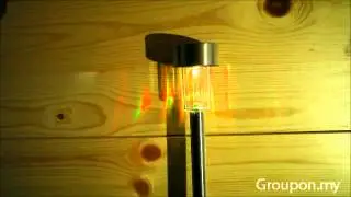 Doline Mall Stainless Steel Solar LED Garden Lights