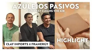 Azulejos Pasivos - Tile that Cleans the Air | HIGHLIGHTS | With Clay Imports