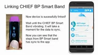 Setting Up CHIEF BP Smart Band Guide