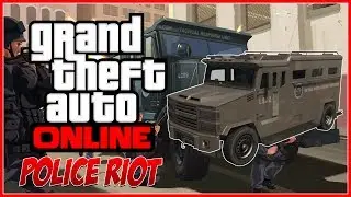 GTA 5 Online: Rare Vehicles Guide - Police Riot (LSPD Armored Truck) Location!