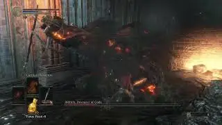 Dark Souls III - Soul Level 1 Run: Aldrich, Devourer of Gods