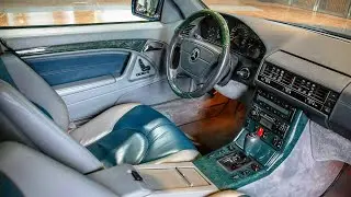 R129 Mercedes-Benz SL 500 Designo Edition MB Japan with Panoramic roof 1998