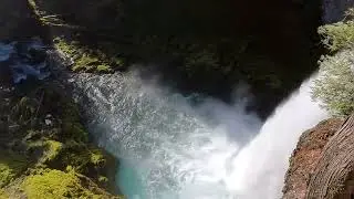 Sahalie Falls in Willamette National Forest