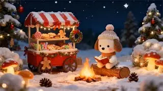 Cozy Christmas Night🎄🌙| Winter Lofi Beats for Study / Focus / Chill❄️☕