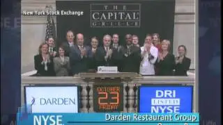 23 October 2009 NYSE Opening Bell Darden Restaurant