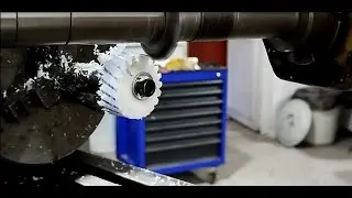 YATAY BAŞLIKLA SAĞ  HELİS DİŞLİ AÇMAK DETAYLI ANLATIM (right helical gear)