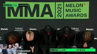 #TXT TOMORROW X TOGETHER on Red Carpet 2021 Melon Music Awards.