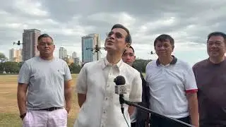 *Ambush interview re: Simulation Exercise of Drone Practical Training at Burnham Green, Luneta Park