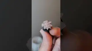 Черный ночной леопардовый геккон с откидным хвостом 😮😮😮