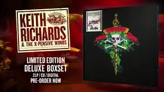 Keith Richards & The X-Pensive Winos &ndash; Live at the Hollywood Palladium Deluxe Boxset Unboxing