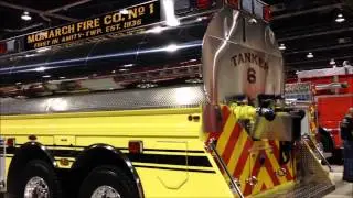 4 GUYS - MONARCH FIRE CO. 1, TANKER 6 FROM AMITY TWP., PA, AT THE HARRISBURG FIRE EXPO IN PA - 2014.