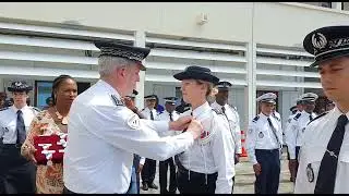 REMISE DE D&Eacute;CORATION PAR LA DG DE LA POLICE NATIONALE