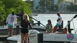 Boats Launching at the Marina 🚤 | Beautiful Girl Riding Her Jet Ski 🌊✨