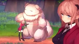 Vivi and the Fluffy monster - Game Over - Vivi and the Magic Island - PC gameplay