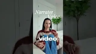 NARRATOR VOICE TUTORIAL 🫶🏼 #fyp #narrator #narratortrend #narratorsvoice