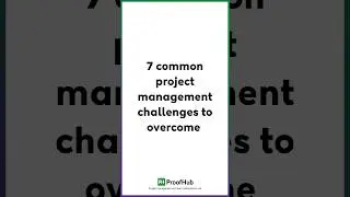 Project Management Challenges #projectmanagement #efficiency #productivity #trending #viral #shorts
