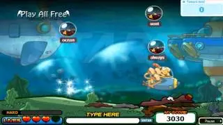 Fun Online Games #2 - DinoKids Trash Typer 2