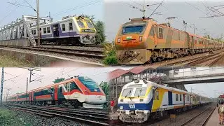 🚂 Fastest Acceleration of VANDE BHARATSLEEPER Express | New Amrit Bharat ExpTrain at Full Speed