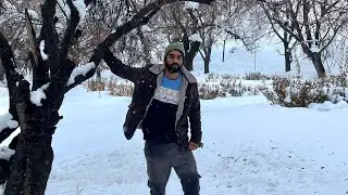 fool trip in Pakhman Afghanistan 🇦🇫🥀Here heavy snow falls you see this video🇦🇫🇵🇰❤️