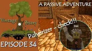 Vintage Story - Gran's Passive Adventure - Ep34 - Equiping The Smithy (Part 2)