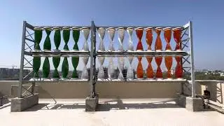 Savonius Helical Rotor Vertical Axis Wind Turbine (VAWT) | Power Generation | Renewable Wind Energy