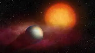 Exoplanet WASP-107b Loses Atmosphere in Dramatic Helium Leak
