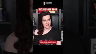 How to title your book #writingtips #jennamoreci #cyborgqueen #cyborgarmy authortube #booktube