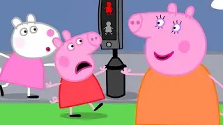 Parar en el Semáforo en Rojo | Los cuentos de Peppa la Cerdita