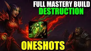 INSANE FULL MASTERY BUILD DESTRO | CHAOS BOLT ONESHOTS ARE BACK | Solo Shuffles | Bualock PVP 11.1.7
