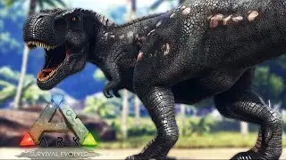Ark Survival : Moblie : Kill T-rex to increase levels/ទៅវៃ T-rex