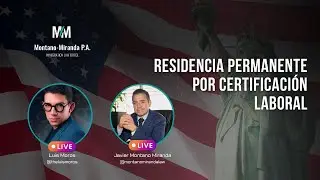 Residencia permanente por Certificación Laboral #citizenship #inmigracion