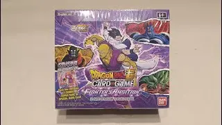 Dragon Ball Z TCG - Fighter's Ambition full box open (lucky opening $$$)