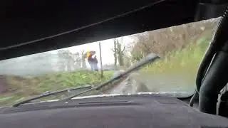 Es3 St Benoist rallye cote fleurie 2025 Brunson / Nollet