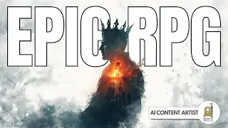 AI-Generated RPG Fantasy & Medieval Scenes &ndash; Heroes, Landscapes & Magical Creatures