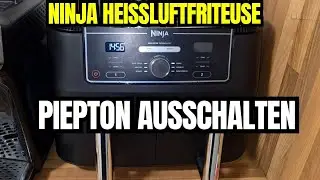 Ninja Foodi Max Dual Zone LEISER machen | Piepton nervt total | Ton ausschalten