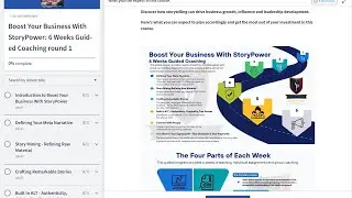 Boost Your Business With StoryPower - 6 Weeks Guided Coaching Course