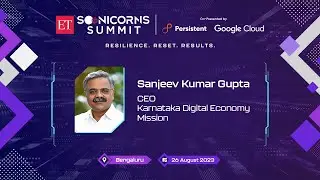 ET Soonicorns Summit 2023 | Sanjeev Kumar Gupta, CEO, KDEM on Karnataka's Thriving Startup Ecosystem