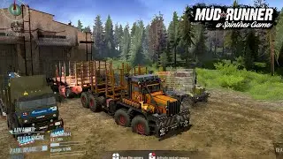 Spintires: Mudrunner | DongFeng Tronton Dumb Truck MOD 2022