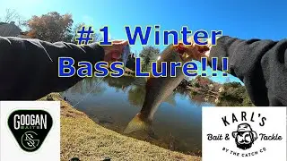 The Best WINTER Lure For Big Bass!!! Googan Squad Jr. Scout!!! (Jerkbait)