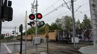 UP 792 Port Local, Routier Rd. Railroad Crossing, Rancho Cordova CA