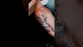 tatuagem letras, preto e cinza!!! #letras #lettering #tattooletra #pretoebranco