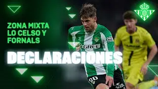 Zona Mixta de Lo Celso y Fornals tras el #RealBetisVillarreal 🗣🎙 | Real BETIS Balompi&eacute;