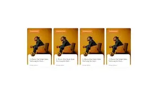 How to Make Grid Responsive Card Design Tutorial | HTML and CSS Tutorials for Beginners