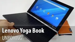 Lenovo Yoga Book Android Unboxing (2 in 1 Tablet With Touch Keyboard, Real Pen Stylus)