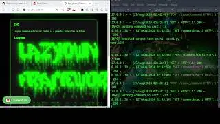 Write automate C2 LazyOwn in python3 and bash